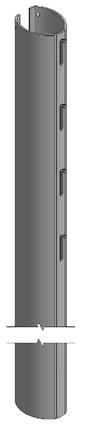 Słupek C 100x2100